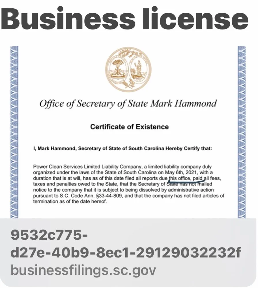 Slide of Power Clean Services