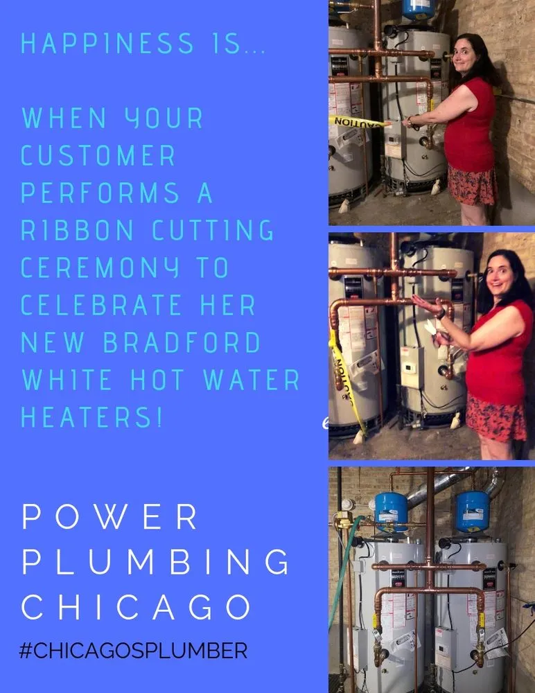 Quality water heater service experts serving Chicago, IL - Power Plumbing & Sewer