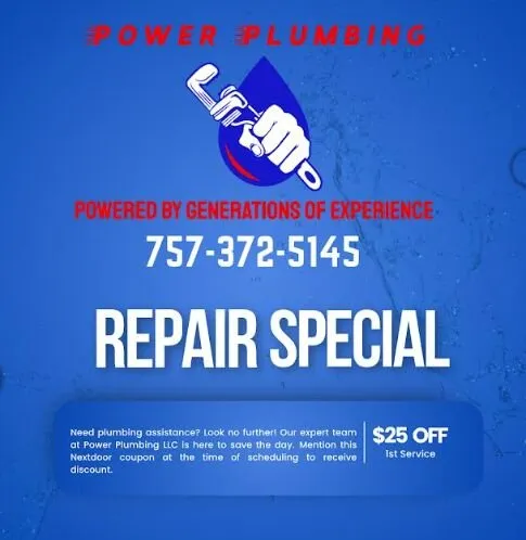 Slide of Power Plumbing