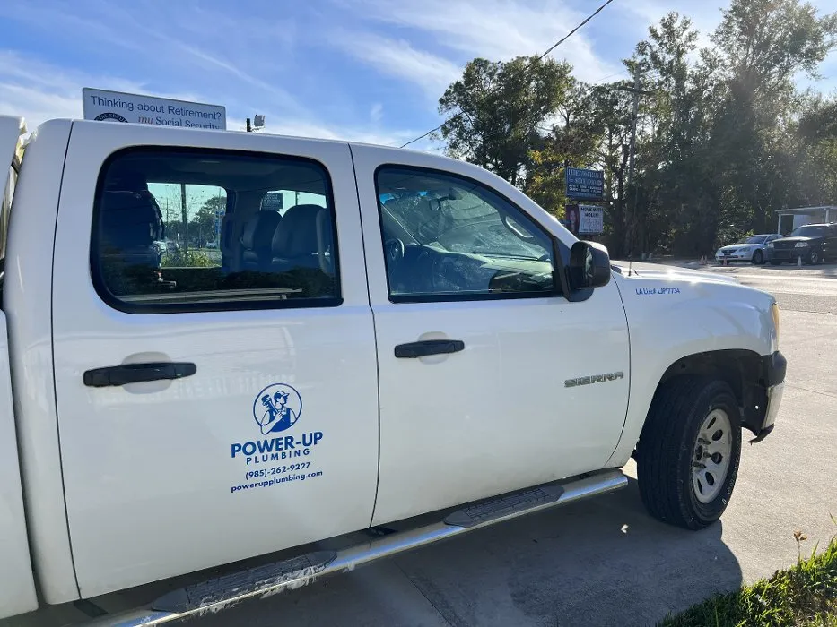 Slide of Power Up Plumbing