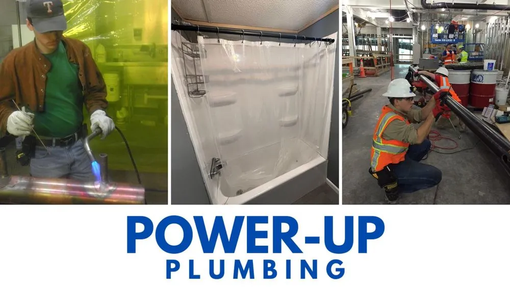 Slide of Power Up Plumbing