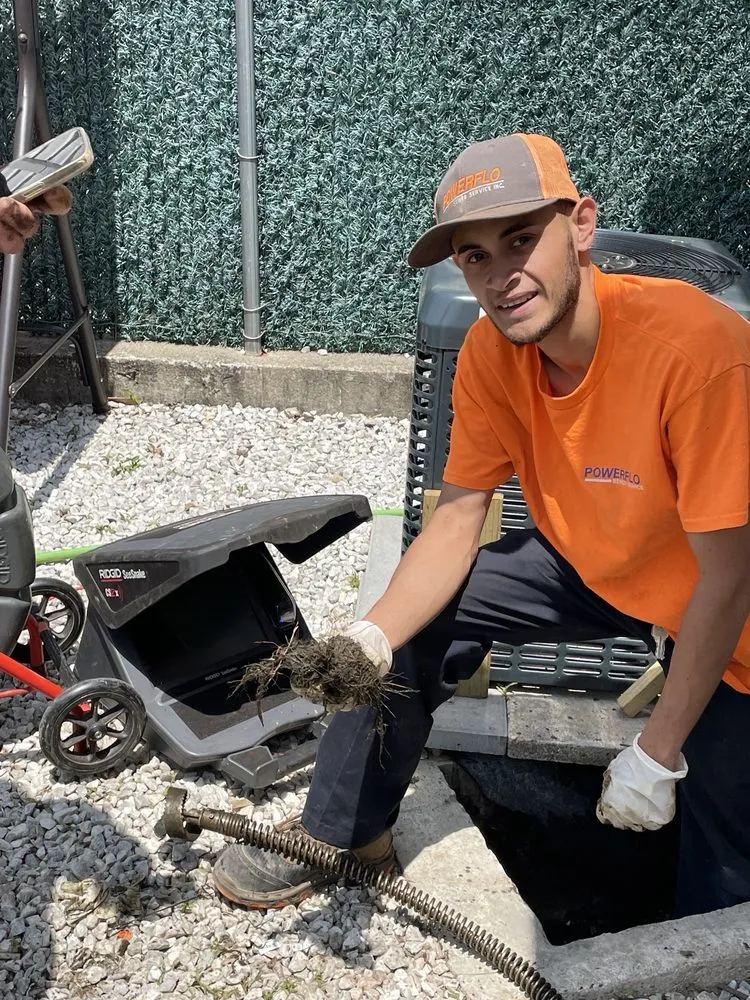 Slide of PowerFlo Sewer Services