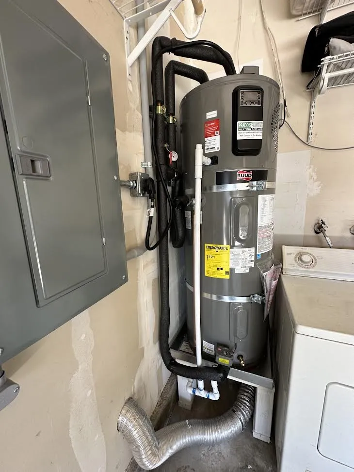 Slide of Prado's Plumbing, Heating, and Air