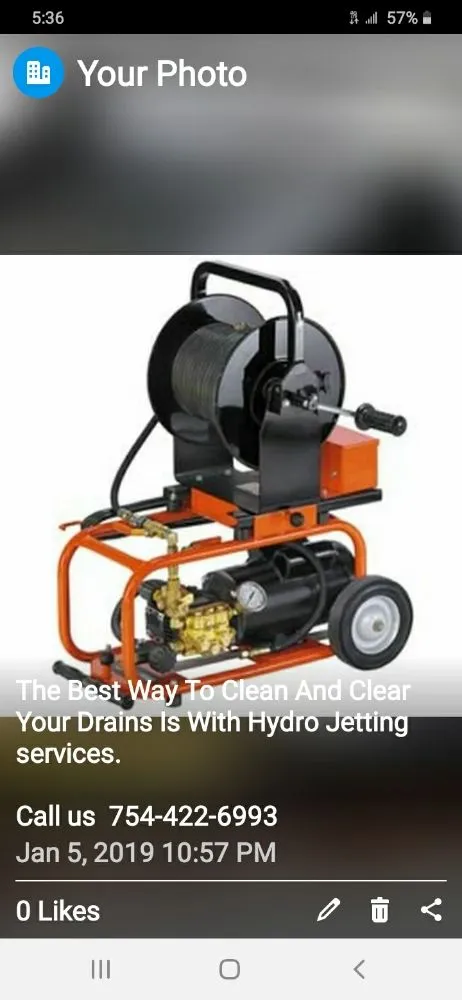 Emergency water heater service in North Lauderdale, FL by Precise Backflow and Drain Cleaning