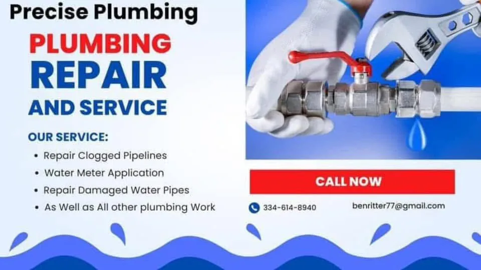 Slide of Precise Plumbing