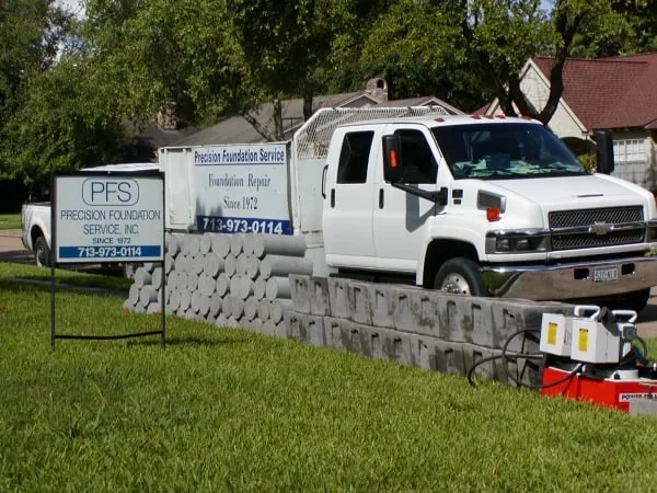 Slide of Precision Foundation Service