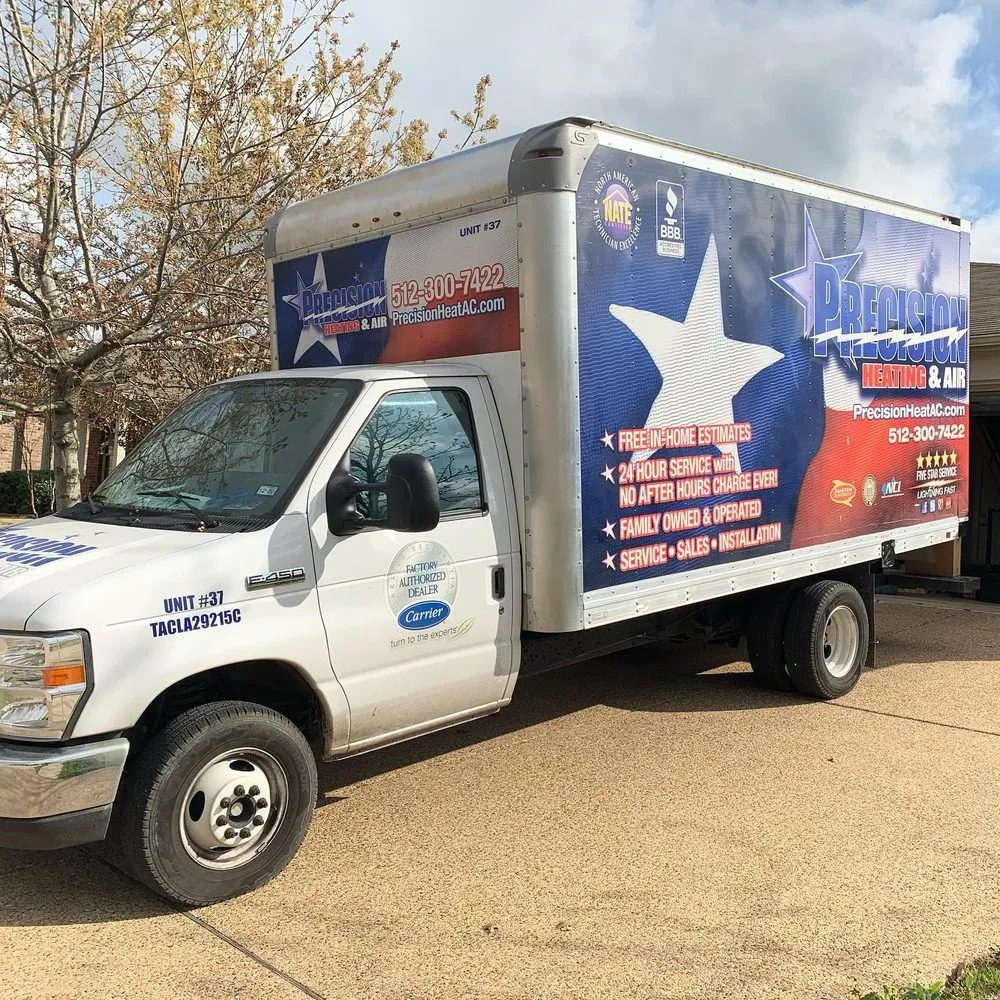 Slide of Precision Heating & Air