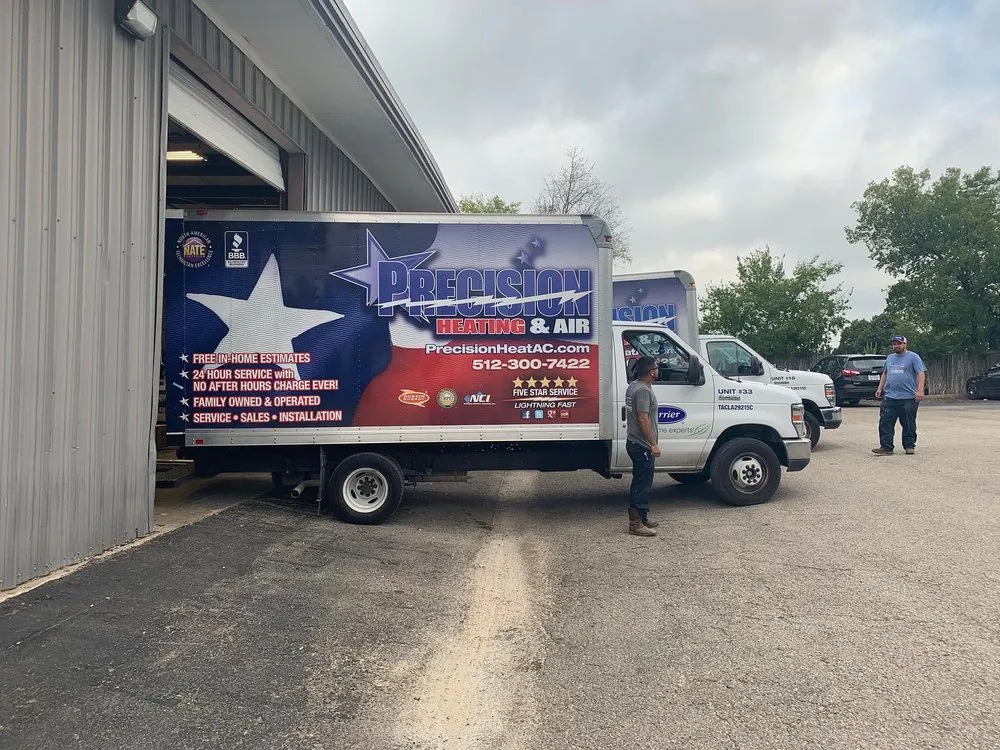 Slide of Precision Heating & Air