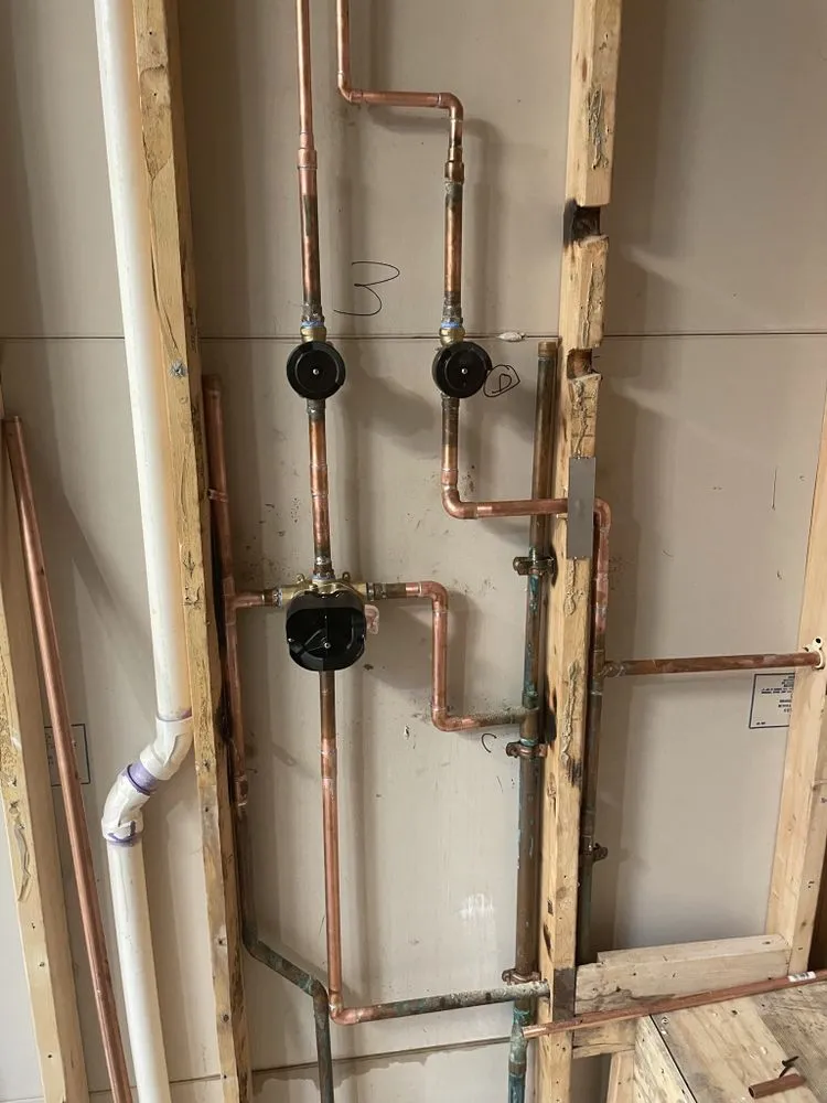 Slide of Precision heating cooling and plumbing