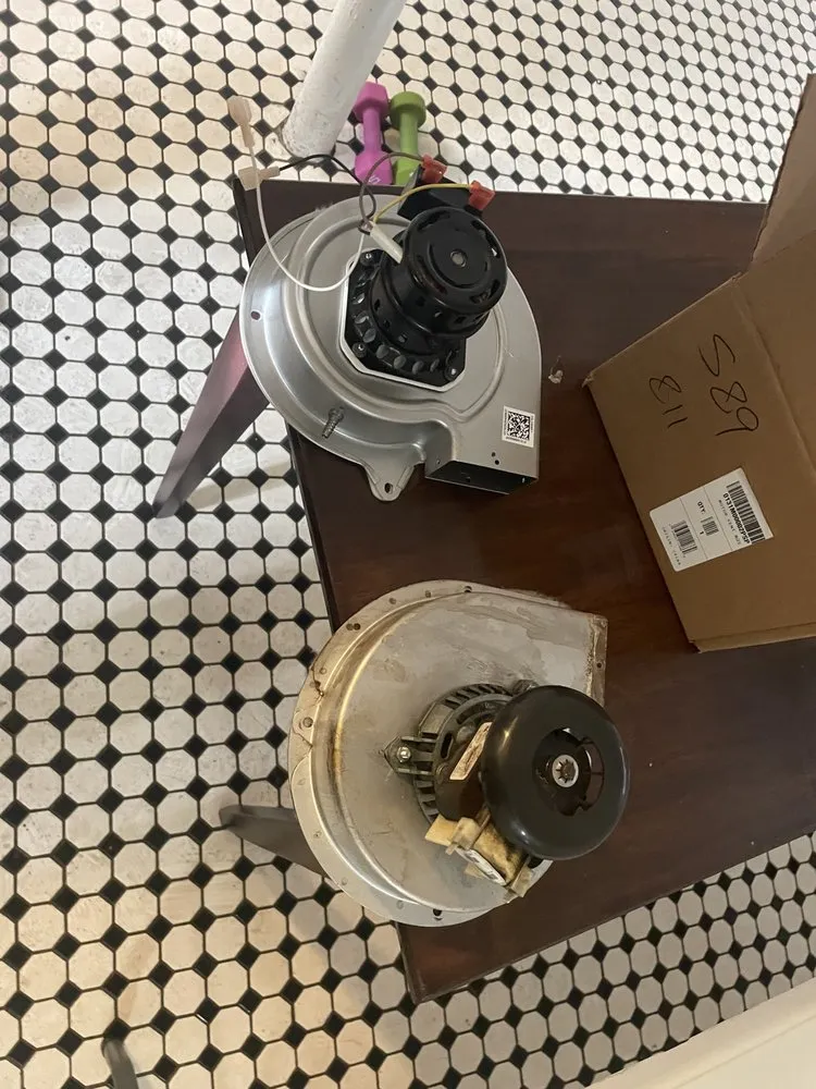 Slide of Precision heating cooling and plumbing