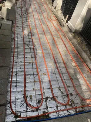 Precision heating cooling and plumbing Logo