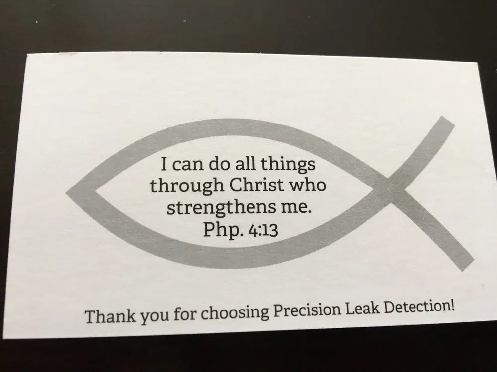 Slide of Precision Leak Detection