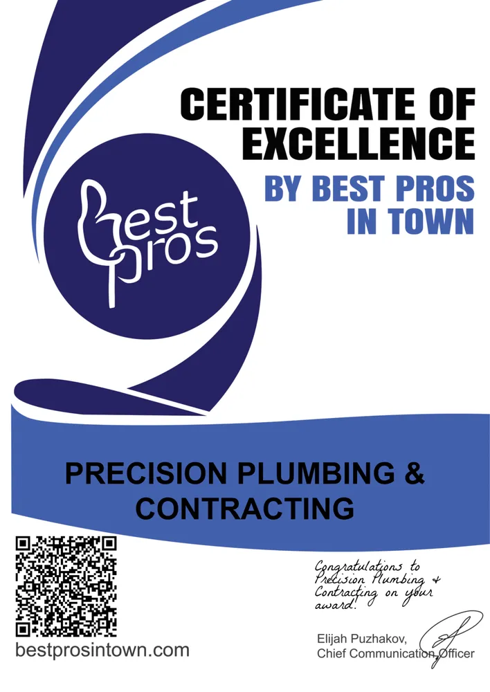 Slide of Precision Plumbing & Contracting