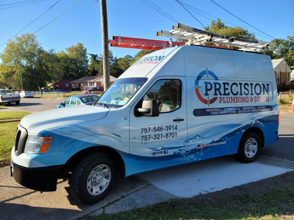 Top-rated water heater service experts serving Chesapeake, VA - Precision Plumbing & Drain Cleaning