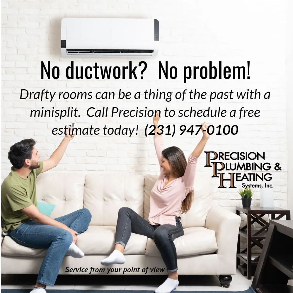 Reliable emergency plumbing for homes in Traverse City, MI by Precision Plumbing & Heating