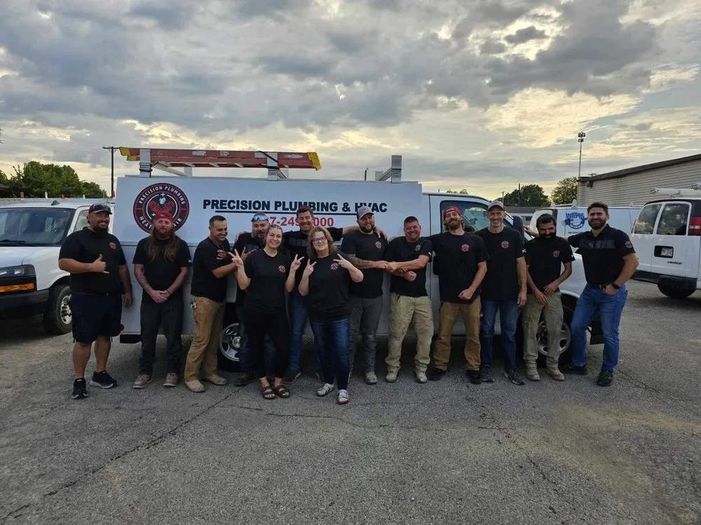 Slide of Precision Plumbing, Heating & Air