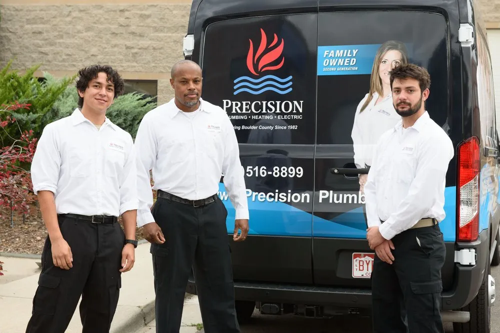 Affordable pipe repair for homes in Louisville, CO by Precision Plumbing Heating Cooling & Electrical