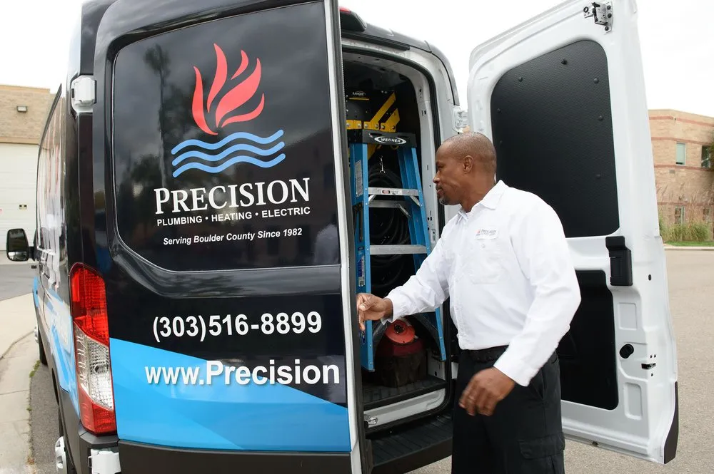 Emergency drain cleaning service in Louisville, CO - Precision Plumbing Heating Cooling & Electrical