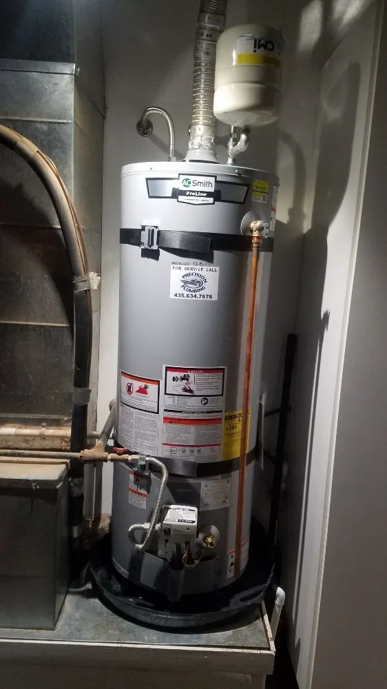 Slide of Precision Plumbing Water Heater Pros