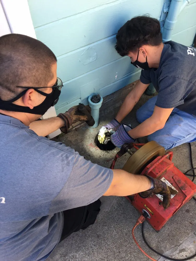 Slide of Precision Rooter & Drain