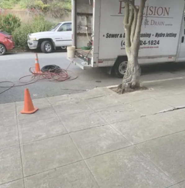 Slide of Precision Rooter