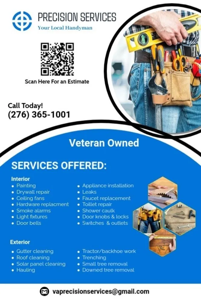 Slide of Precision Services