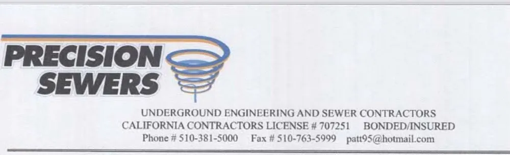 Slide of Precision Sewers