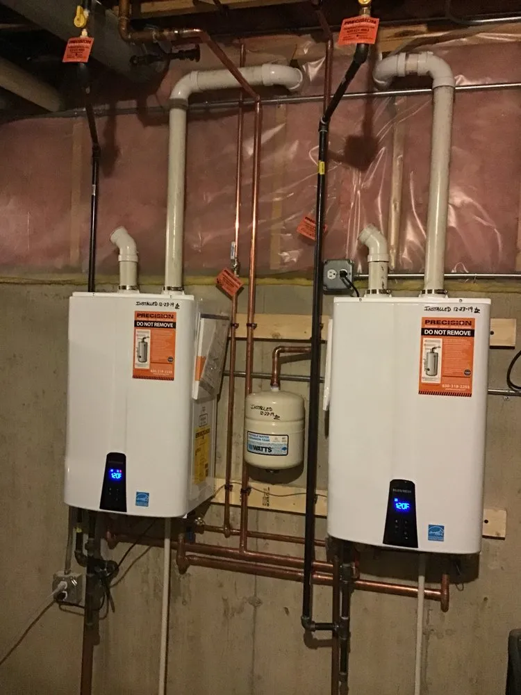 Affordable water heater service in Carol Stream, IL by Precision Today