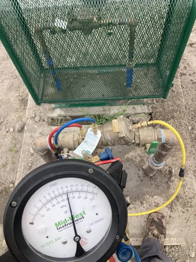 Slide of Premier Backflow Testing Services