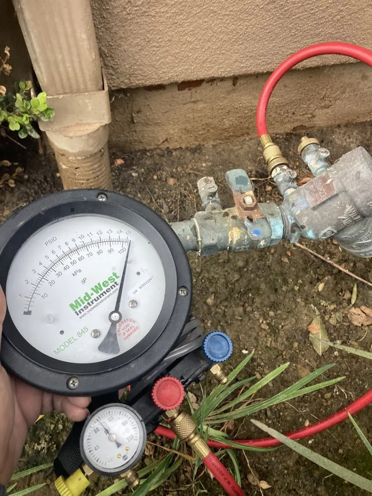 Slide of Premier Backflow Testing Services