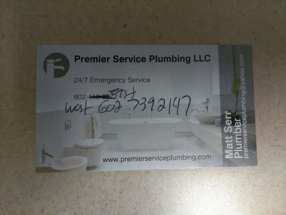 Emergency water heater service for homes in Surprise, AZ by Premier Service Plumbing