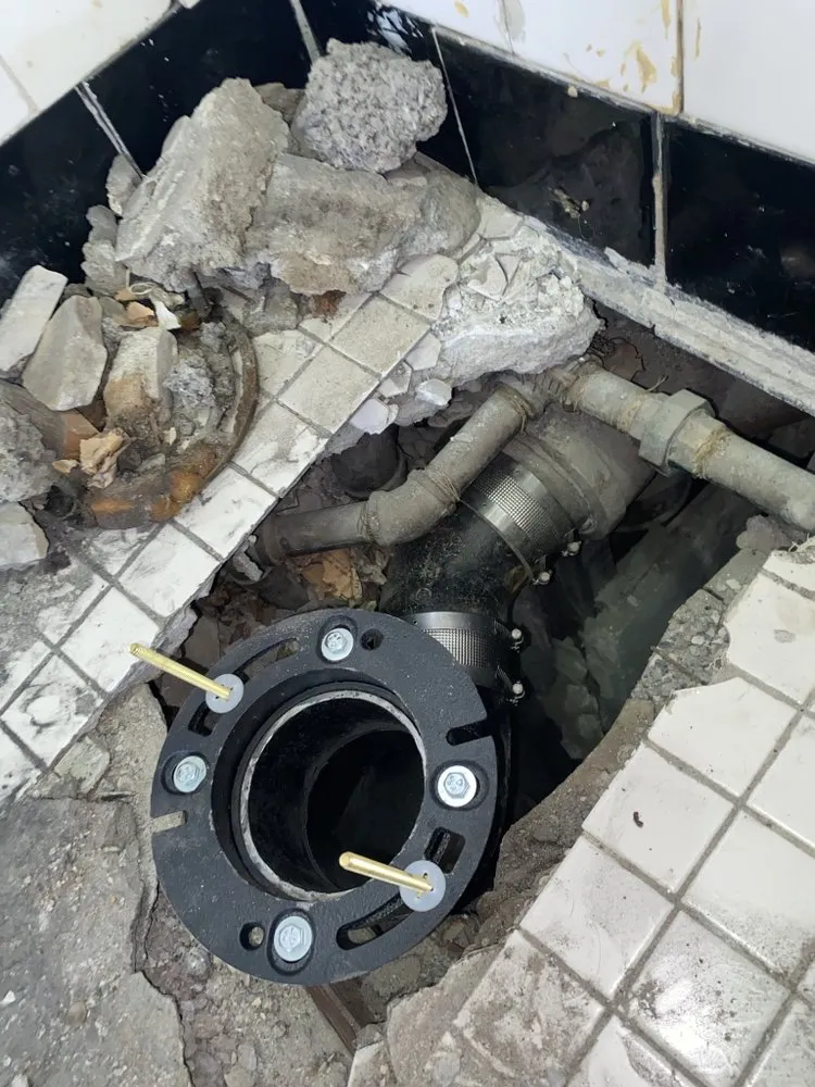 Slide of Prendi plumbing 