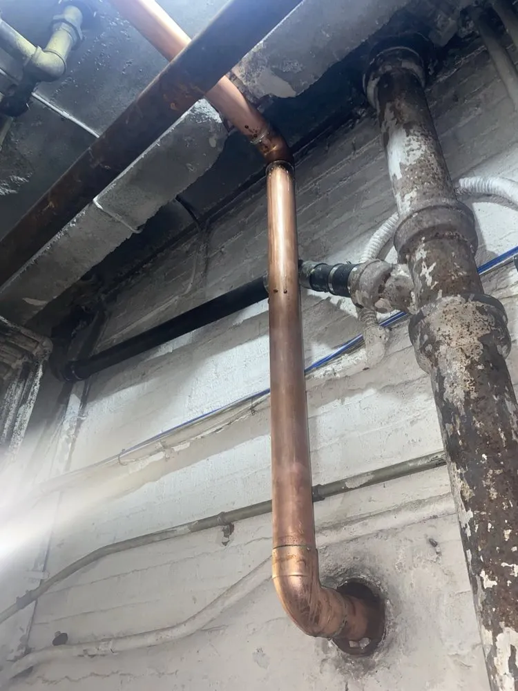 Slide of Prendi plumbing 