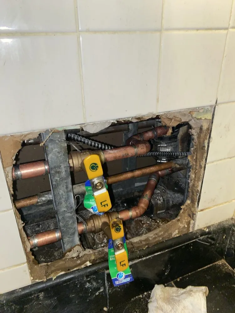 Slide of Prendi plumbing 