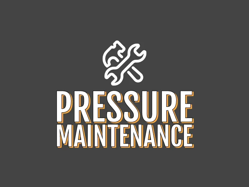 Slide of Pressure Maintenance