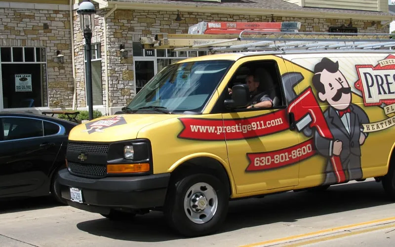 Emergency plumbing repair experts serving North Aurora, IL - Prestige Plumbing Heating and Cooling