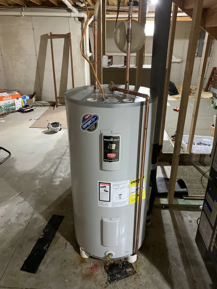 Expert water heater service for homes in Northampton, PA by Prestige plumbing