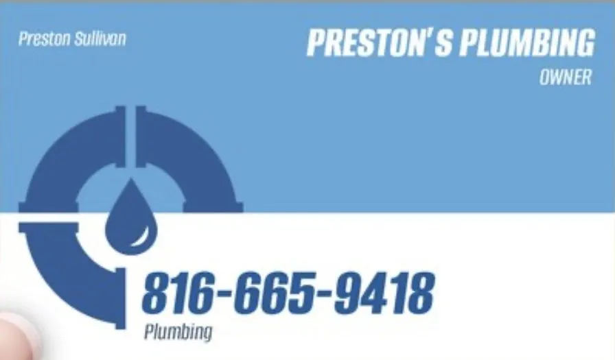 Slide of Preston’s Plumbing