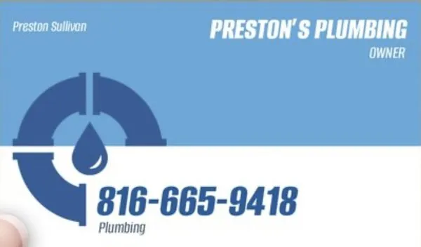 Preston’s Plumbing Logo