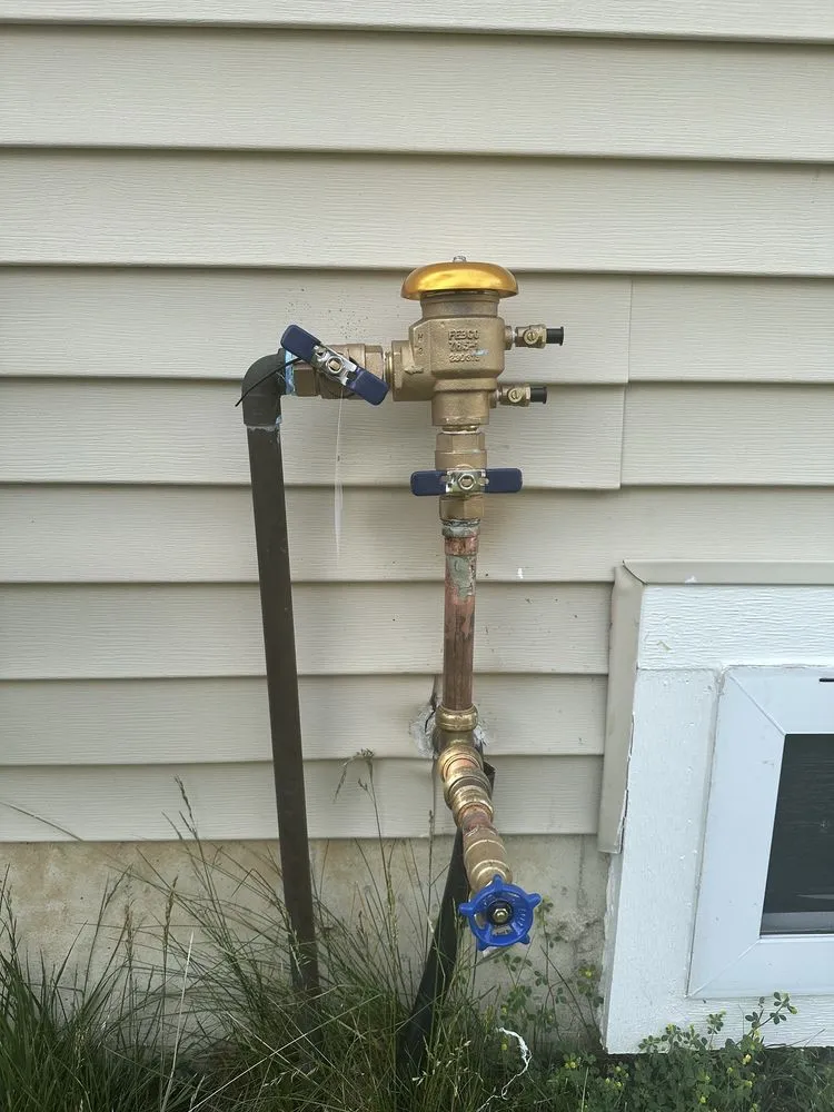 Slide of Preventative Backflow