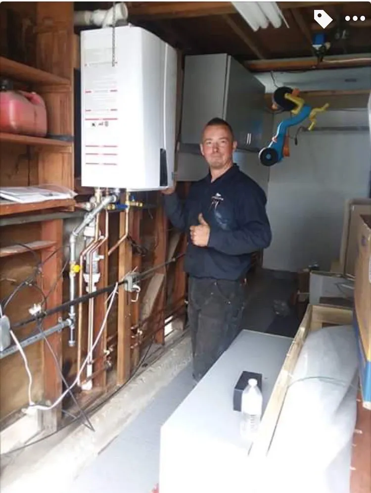 Slide of Priebe's Plumbing