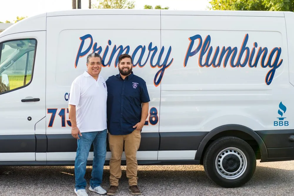 Slide of Primary Plumbing Services