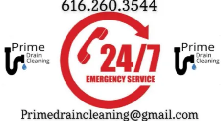 Slide of Prime Drain Cleaning