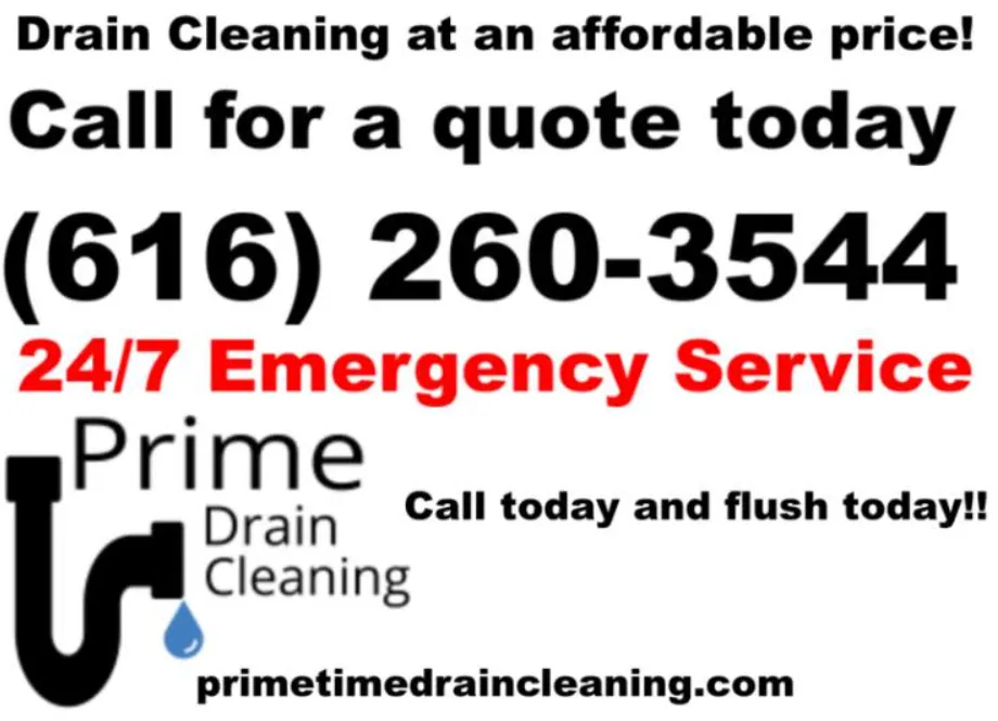 Slide of Prime Drain Cleaning