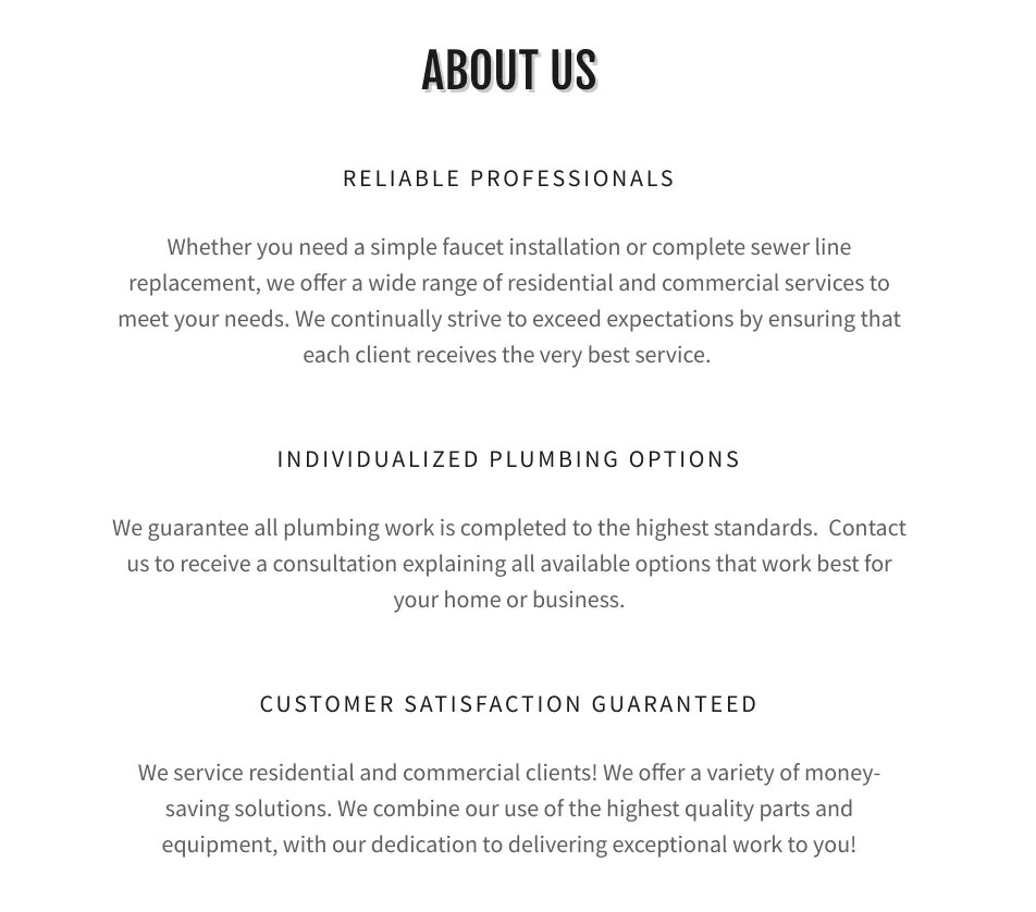 Slide of Prime Plumbing