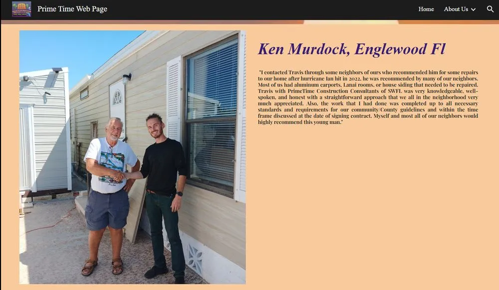 Slide of Primetime Handyman