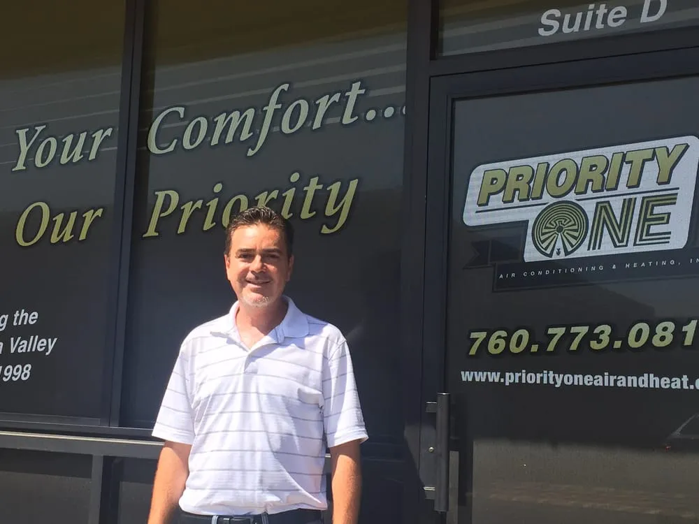 Professional water heater service experts serving Palm Desert, CA - Priority One Air Conditioning Plumbing & Heating