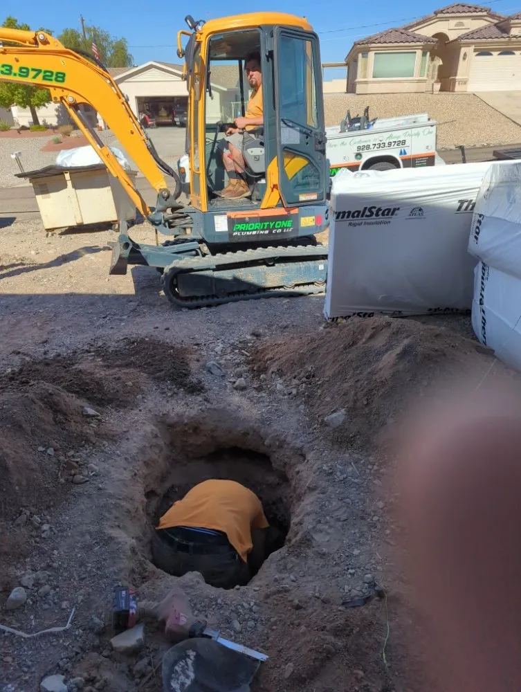 Emergency plumbing repair for homes in Lake Havasu City, AZ by Priority One Plumbing