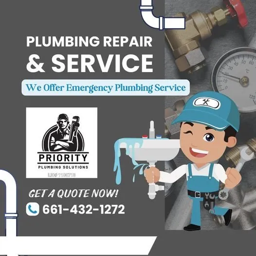 Slide of Priority Plumbing Solutions