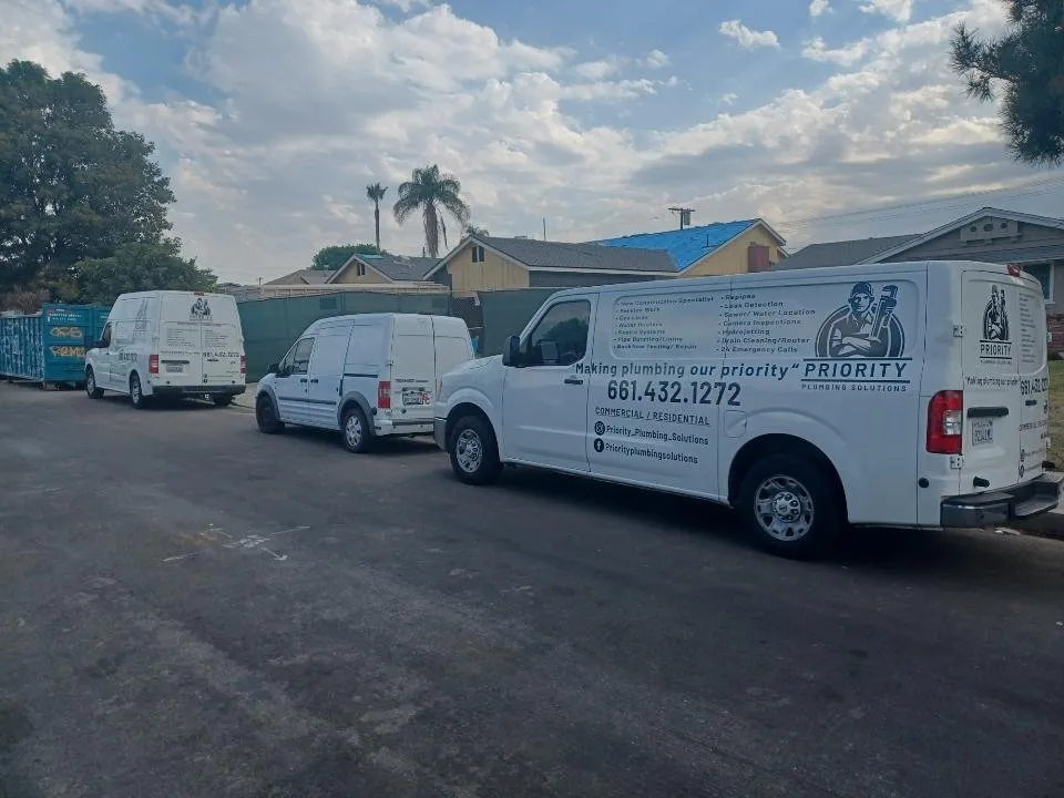 Slide of Priority Plumbing Solutions